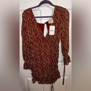 Boutique printed dress size small